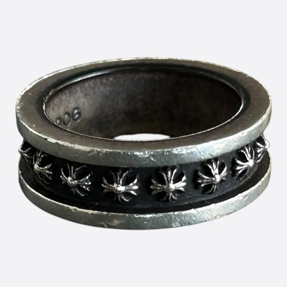 Chrome Hearts Silver Tiny Plus Ring - image 1